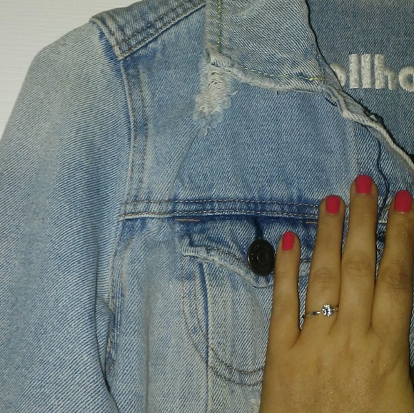 Dollhouse distressed jean jacket - Picture 2 of 4